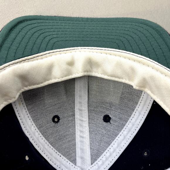 Vintage UCD Davis Hat Cap Snapback Navy Blue School Of Medicine Aggies USA 90s - Picture 6 of 10